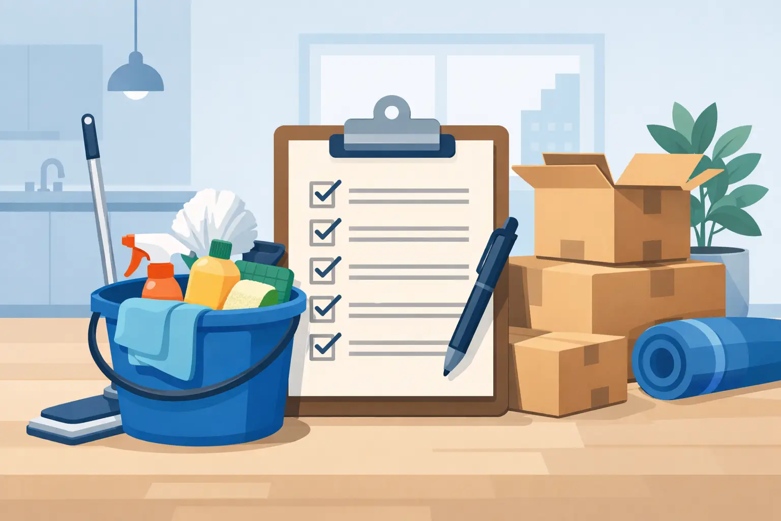 Cleaning Checklist for Apartment Move Out