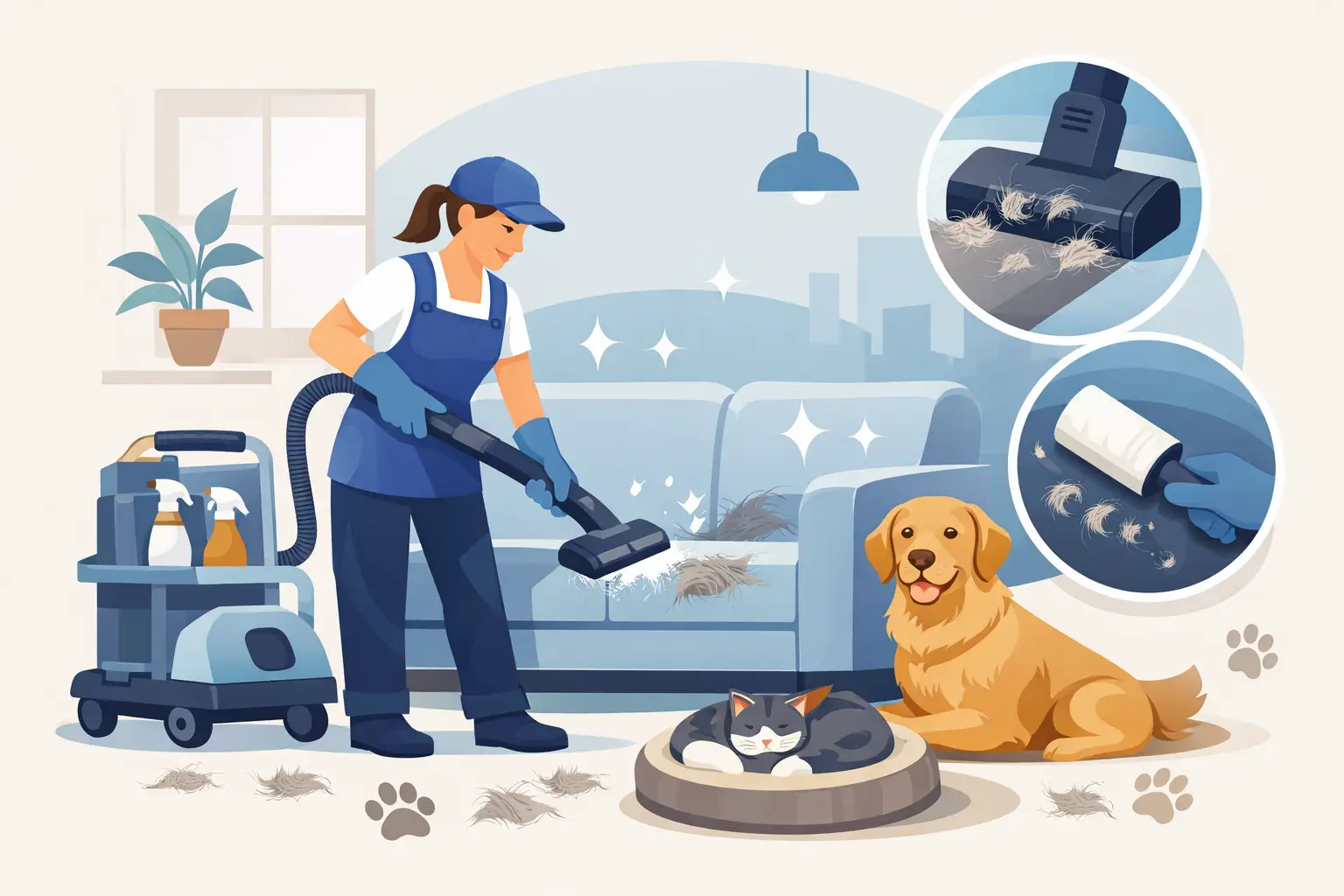 Cleaning Service for Pet Hair That Works