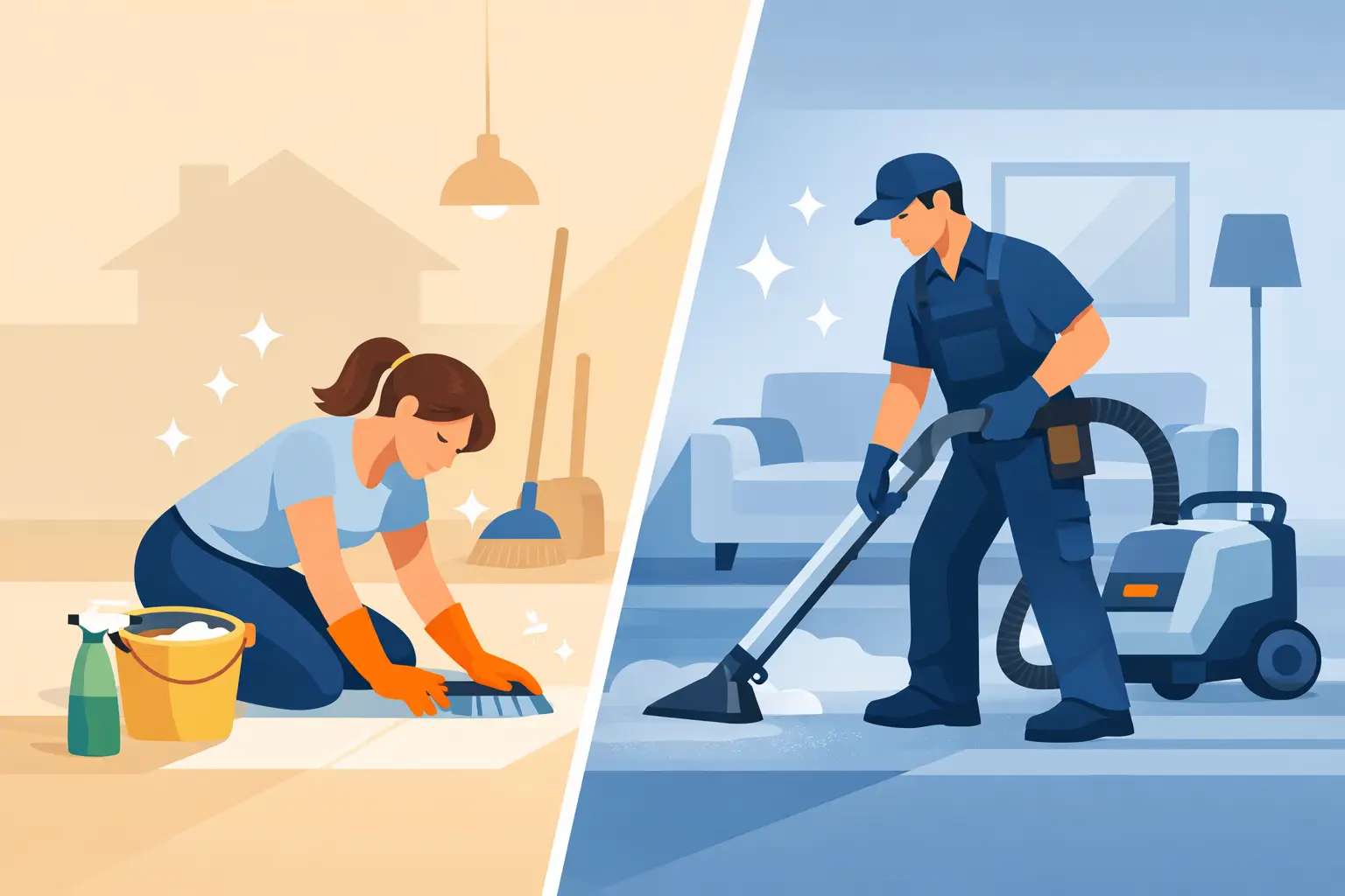 DIY Versus Professional Deep Cleaning: Which Is Best?