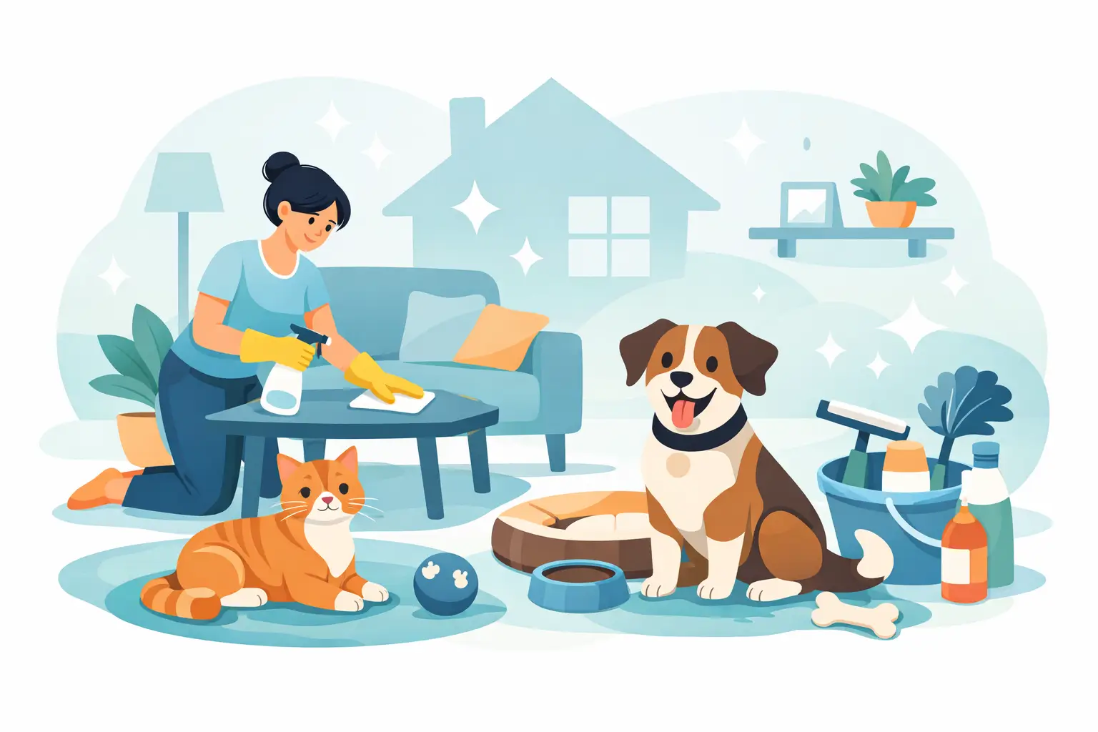 House Cleaning for Pet Owners Made Simple