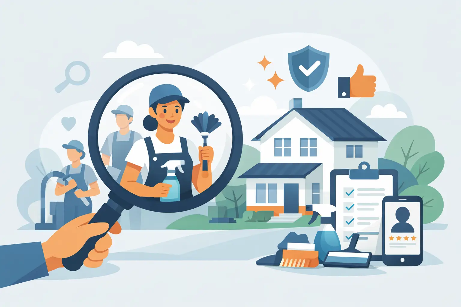 How to Find Trusted House Cleaning Professionals