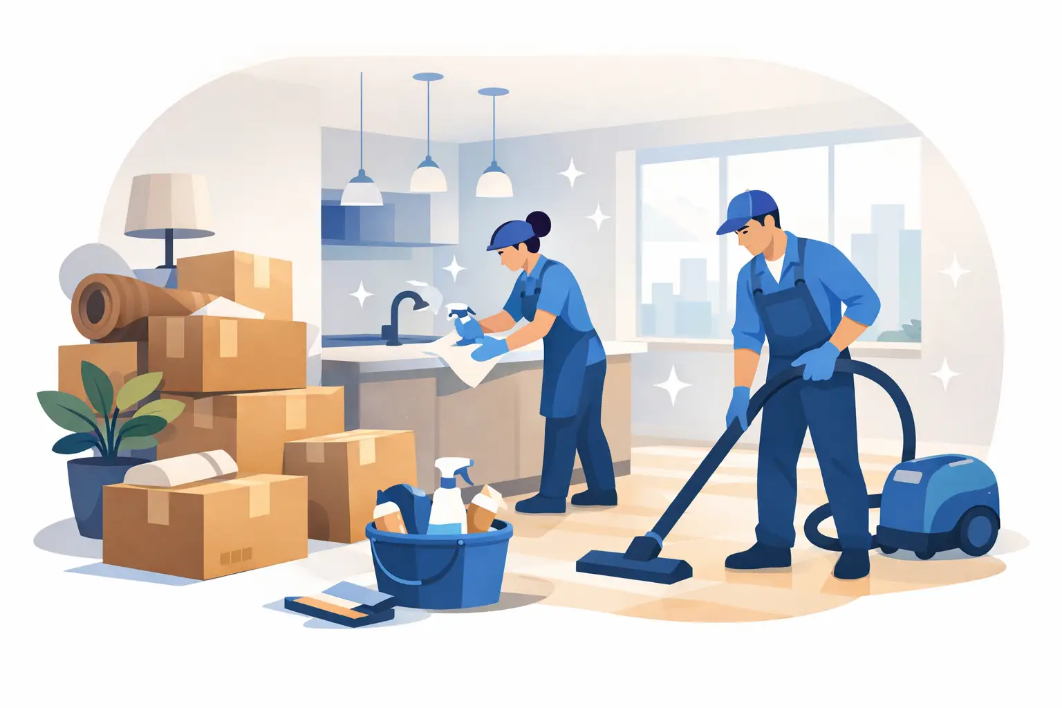 Professional Move-In Cleaning Before You Unpack