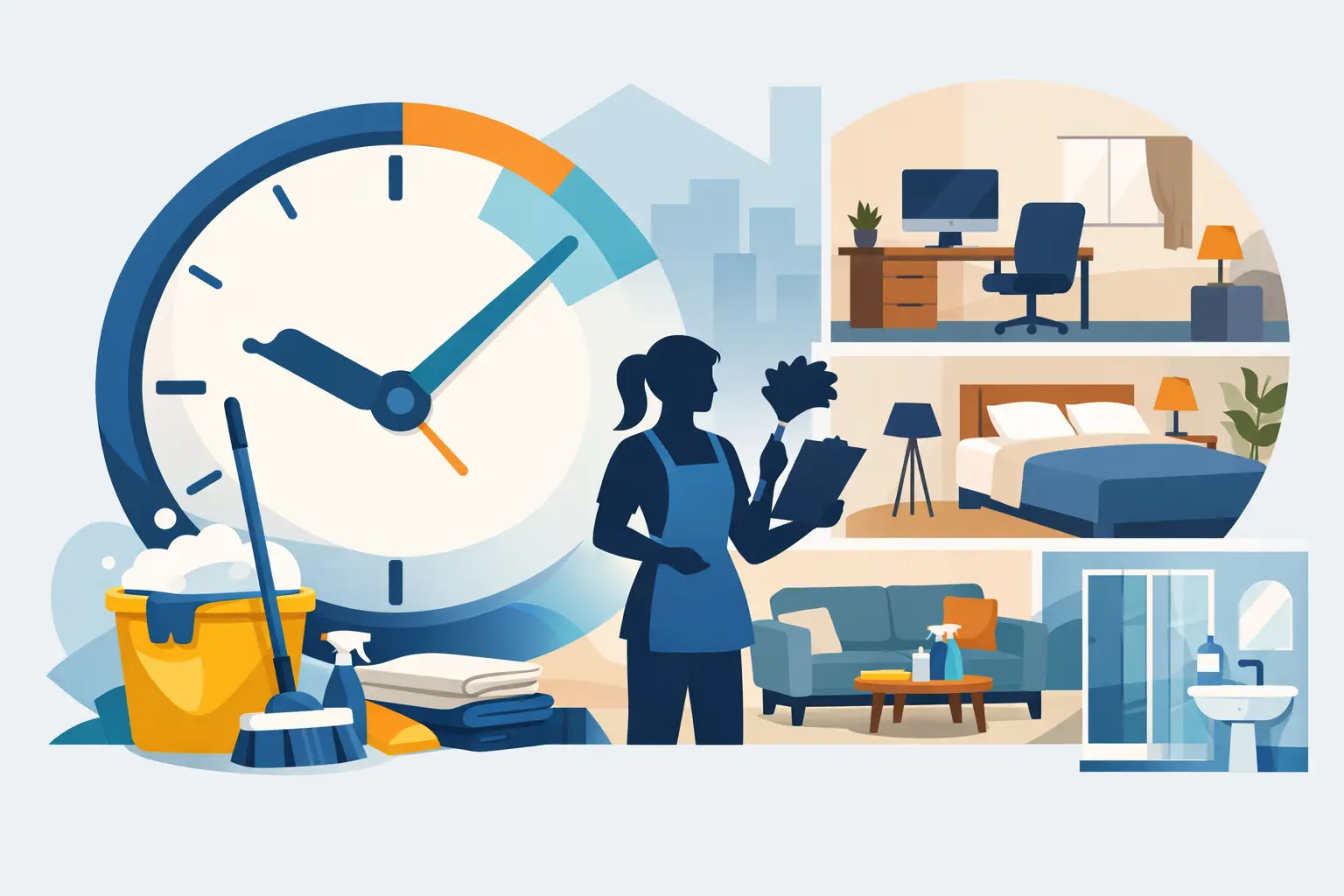 How to Estimate Cleaning Time for Any Space